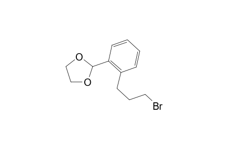 2-[2-(3-bromanylpropyl)phenyl]-1,3-dioxolane