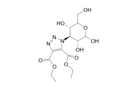 4,5-Dicarbethoxy-1-(.alpha.,.beta.-D-glucofuranos-3'-yl)-1,2,3-triazole
