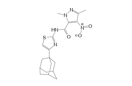 N-[4-(1-adamantyl)-1,3-thiazol-2-yl]-1,3-dimethyl-4-nitro-1H-pyrazole-5-carboxamide