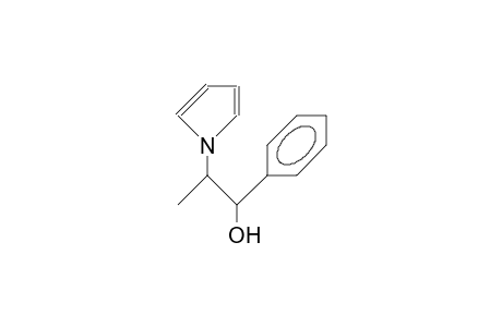 erythro-1-Phenyl-2-(pyrrol-1-yl)-propan-1-ol