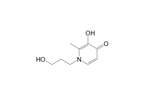 2-Methyl-3-oxidanyl-1-(3-oxidanylpropyl)pyridin-4-one