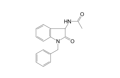 N-(1-Benzyl-2-oxo-2,3-dihydro-1H-indol-3-yl)acetamide