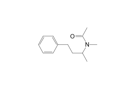 N-Acetyl-N,.alpha.-dimethylbenzenepropanamine