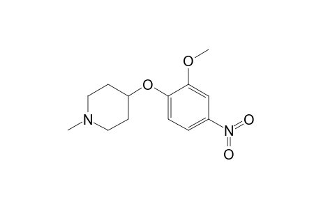 4-(2-Methoxy-4-nitro-phenoxy)-1-methyl-piperidine