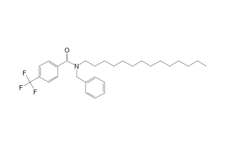 Benzamide, 4-trifluoromethyl-N-benzyl-N-tetradecyl-