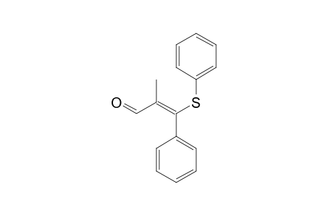 2-METHYL-3-PHENYL-3-(PHENYLTHIO)-2-PROPENAL