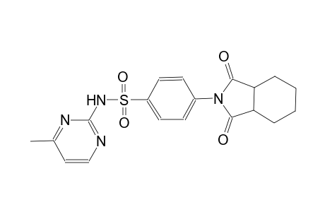 benzenesulfonamide, N-(4-methyl-2-pyrimidinyl)-4-(octahydro-1,3-dioxo-2H-isoindol-2-yl)-