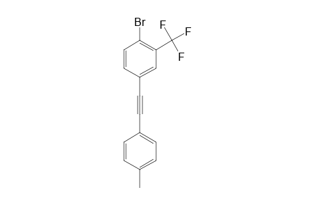 1-Bromo-4-(p-tolylethynyl)-2-(trifluoromethyl)benzene