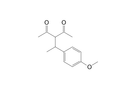 3-(1-(4-Methoxyphenyl)ethyl)pentane-2,4-dione