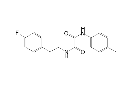 N1-(4-Fluorophenethyl)-N2-(p-tolyl)oxamide