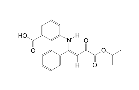 3-{[(1Z)-4-isopropoxy-3,4-dioxo-1-phenyl-1-butenyl]amino}benzoic acid