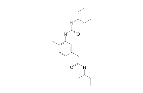 1-ETHYLPROPYL-3-[3-(3-(1-ETHYLPROPYL)-UREIDO)-4-METHYLPHENYL]-UREA;EPUT