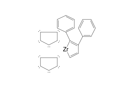 1-Zircona-2,4-cyclopentadiene, 2,3-diphenyl-bis(.eta.-5-cyclopentadienyl)-