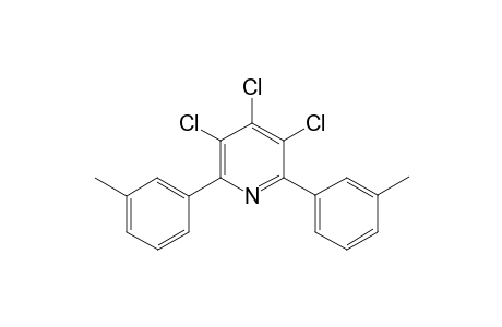 3,4,5-Trichloro-2,6-di-m-tolylpyridine
