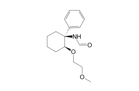 (1S,2S)-2-(2-Methoxyethoxy)-1-phenylcyclohexyl formamide