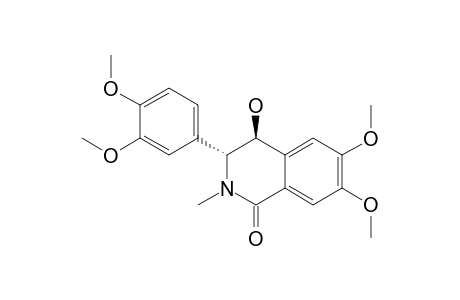 TRANS-6,7-DIMETHOXY-3-(3,4-DIMETHOXY-PHENYL)-4-HYDROXY-2-METHYL-3,4-DIHYDRO-1(2H)-ISOQUINOLONE
