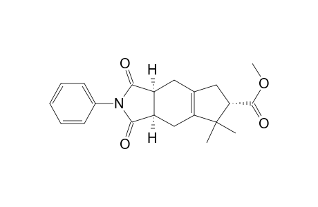 Cyclopent[f]isoindole-6-carboxylic acid, 1,2,3,3a,4,5,6,7,8,8a-decahydro-5,5-dimethyl-1,3-dioxo-2-phenyl-, methyl ester, (3a.alpha.,6.alpha.,8a.alpha.)-