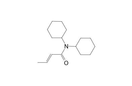 2-Butenamide, N,N-dicyclohexyl-