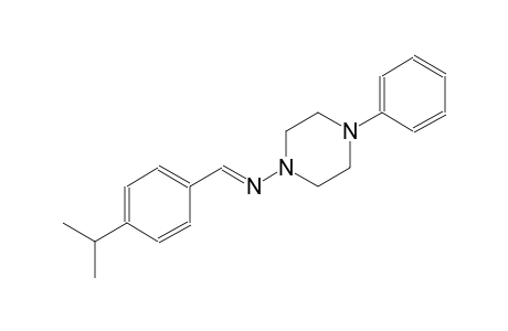 1-piperazinamine, N-[(E)-[4-(1-methylethyl)phenyl]methylidene]-4-phenyl-