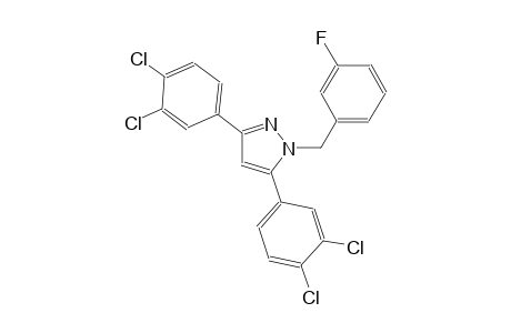 3,5-bis(3,4-dichlorophenyl)-1-(3-fluorobenzyl)-1H-pyrazole