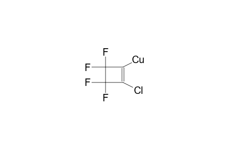 2-CHLOROTETRAFLUOROCYCLOBUT-1-EN-1-YLCOPPER