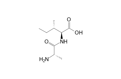 (2S,3S)-2-[[(2S)-2-amino-1-oxopropyl]amino]-3-methylpentanoic acid