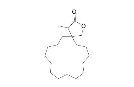 4-Methyl-2-oxaspiro[4.14]nonadecan-3-one