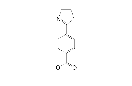 2-(4'-METHOXYCARBONYLPHENYL)-DELTA(1)-PYRROLINE