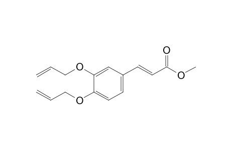 Methyl 3,4-bis(allyloxy)-cinnamate