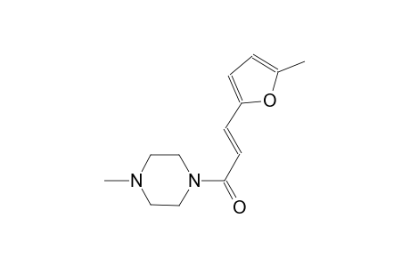 1-methyl-4-[(2E)-3-(5-methyl-2-furyl)-2-propenoyl]piperazine
