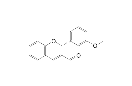 (R)-2-(3'-Methoxyphenyl)-2H-chromene-3-carbaldehyde
