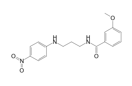 3-Methoxy-N-[3-(4-nitro-phenylamino)-propyl]-benzamide