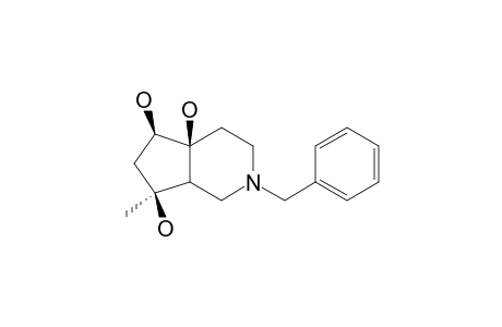 (4aS,5R,7S)-2-(benzyl)-7-methyl-1,3,4,5,6,7a-hexahydro-2-pyrindine-4a,5,7-triol