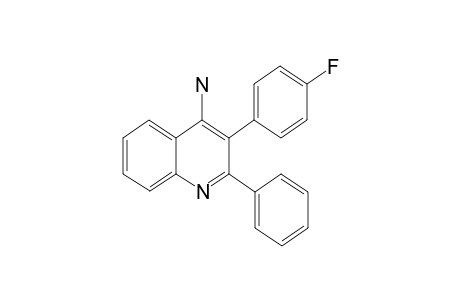 4-AMINO-3-(4-FLUROPHENYL)-2-(PHENYL)-QUINOLINE