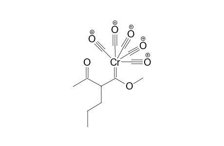 ((1-Acetylbutyl)methoxymethylene)pentacabonylchromium