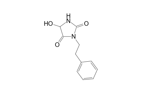 3-(2-Phenethyl)-5-hydroxyimidazolidine-2,4-dione