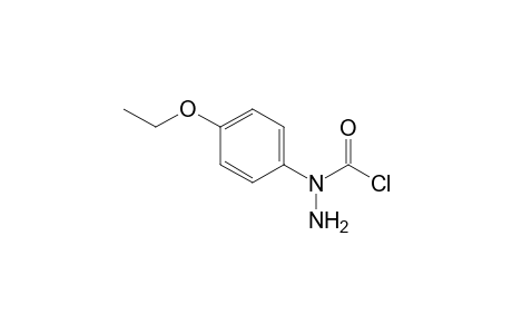 .alpha.-Chloroformyl-4-ethoxyphenylhydrazine hydrochloride
