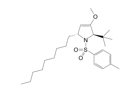 trans-2-tert-Butyl-3-methoxy-5-nonyl-1-tosyl-2,5-dihydro-1H-pyrrole