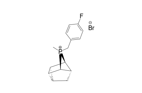 TRANS-4-(4'-FLUOROBENZYL)-4-METHYL-4-PHOSPHONIATETRACYCLO-[3.3.0.0(2,8).0(3,6)]-OCTANE-BROMIDE
