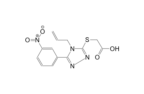 acetic acid, [[5-(3-nitrophenyl)-4-(2-propenyl)-4H-1,2,4-triazol-3-yl]thio]-