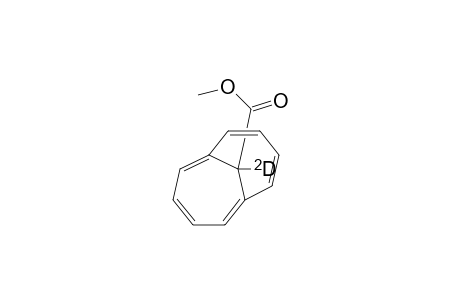 Bicyclo[4.4.1]undeca-1,3,5,7,9-pentaene-11-d-11-carboxylic acid, methyl ester