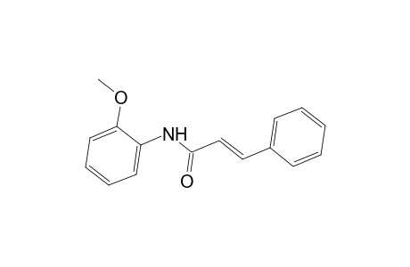 2-Propenamide, N-(2-methoxyphenyl)-3-phenyl-