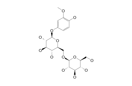 4-HYDROXY-METHOXYPHENYL_BETA-D-GLUCOPYRANOSYL-(1->6)-BETA-D-GLUCOPYRANOSIDE