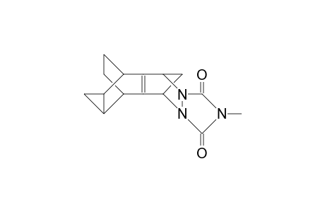 6-Methyl-4,6,8-triaza-5,7-dioxo-anti, endo-hexaacyclo(9.3.2.1/3,9/.0/2,10/4,8/.0/12,14/))pentadec-2(10)-ene