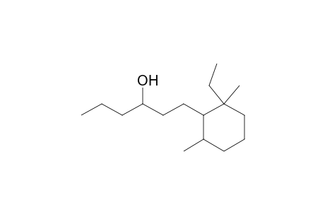 1-(c-2-ethyl-2,t-6-dimethyl-r-1-cyclohexyl)-3-hexanol