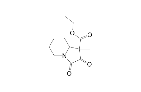 7-Ethoxycarbonyl-7-methyl-8,9-dioxo-1-azabicyclo[4.3.0]nonane