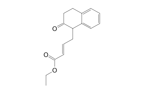 (E)-ethyl 4-(2-oxo-1,2,3,4-tetrahydronaphthalen-1-yl)but-2-enoate
