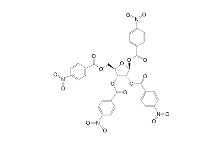 1,2,3,5-Tetra-o-p-nitrobenzoyl-.beta.-D-ribofuranose