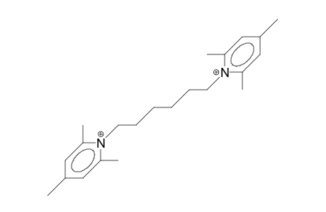 1,6-Bis(2,4,6-trimethyl-1-pyridinio) hexane dication