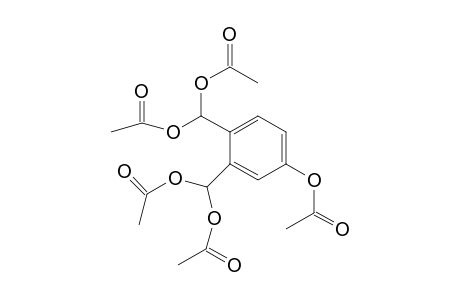 1,2-Benzenedimethanol, a1,a2,4-tris(acetyloxy)-, 1,2-diacetate